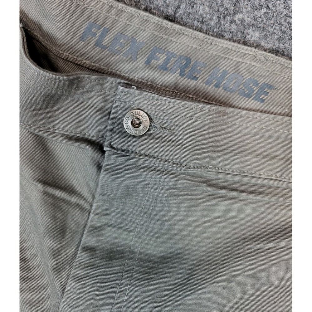 Duluth Trading Flex Fire Hose Cargo Shorts Mens 48 Gray Relaxed Fit